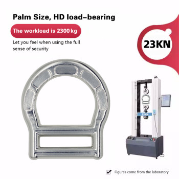 23kN Lightweight Aluminum D-Rings – High-Strength Connector for Industrial Safety Harness