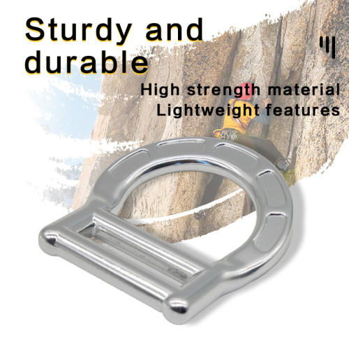 23kN Lightweight Aluminum D-Rings – High-Strength Connector for Industrial Safety Harness