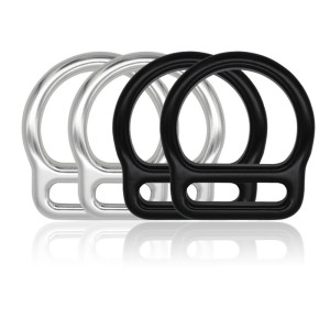 23kN Anodized Aluminum D-Ring – Corrosion-Resistant Connector for Outdoor & Marine Use
