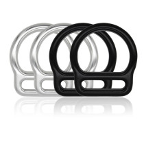 23kN Anodized Aluminum D-Ring – Corrosion-Resistant Connector for Outdoor & Marine Use