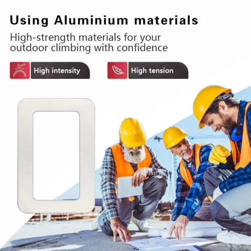 9kN Anodized Aluminum Buckle – Corrosion-Resistant Webbing Adjuster