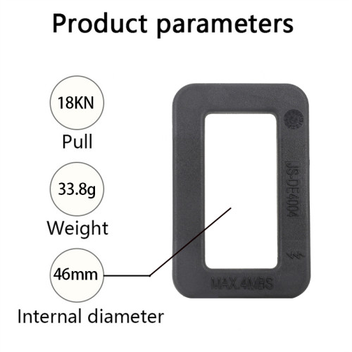 Industrial 23kN Dielectric Buckle for Electrical Work & High-Voltage PPE Systems