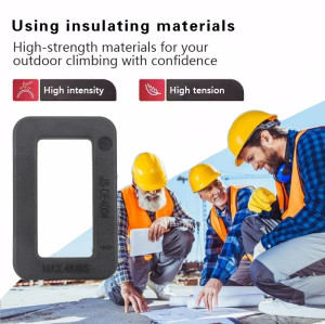 Industrial 23kN Dielectric Buckle for Electrical Work & High-Voltage PPE Systems