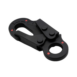 Industrial 23kN Dielectric Snap Hook – Non-Conductive Hardware for Fall Protection Systems