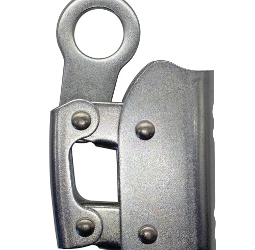 Heavy-Duty 12kN Steel Rope Grabber – Secure Rope Positioning Device for Work-at-Height