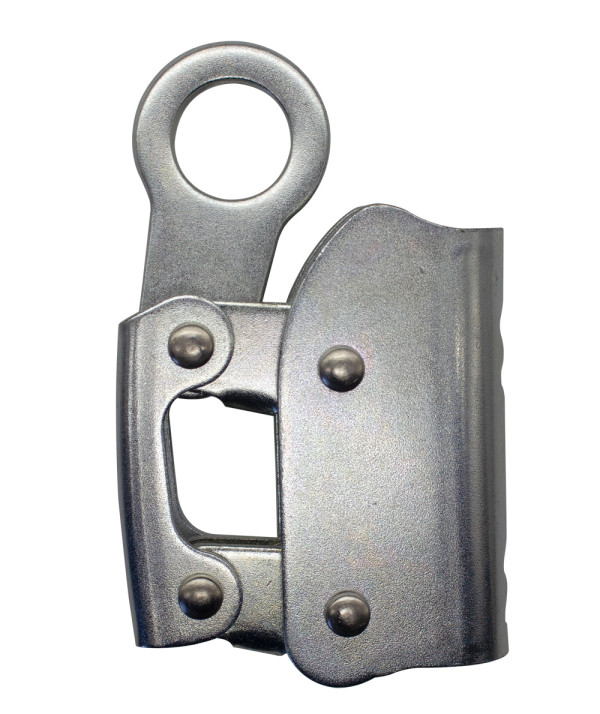Heavy-Duty 12kN Steel Rope Grabber – Secure Rope Positioning Device for Work-at-Height
