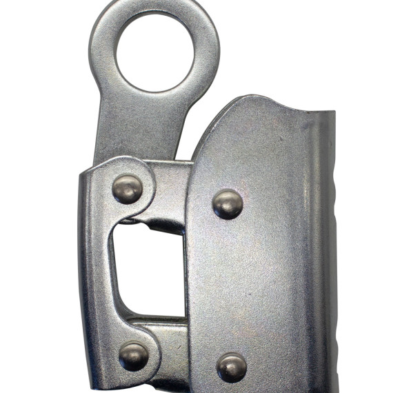 Heavy-Duty 12kN Steel Rope Grabber – Secure Rope Positioning Device for Work-at-Height