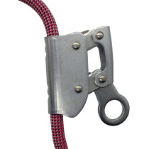 Heavy-Duty 12kN Steel Rope Grabber – Secure Rope Positioning Device for Work-at-Height