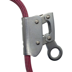 Heavy-Duty 12kN Steel Rope Grabber – Secure Rope Positioning Device for Work-at-Height