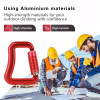 Heavy-Duty 23kN Aluminum Carabiner for Safety Harness Systems