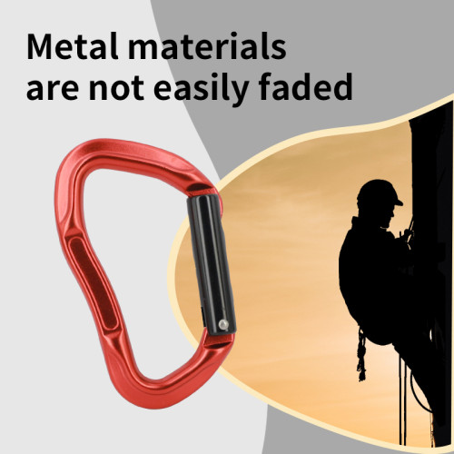 30kN Aluminum Carabiner for Rope Access, Climbing & Rescue Operations