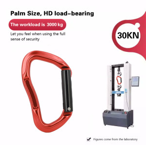 30kN Aluminum Carabiner for Rope Access, Climbing & Rescue Operations