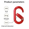 Professional 23kN Aluminum Carabiner for Construction & Industrial Climbing