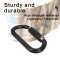 28kN High-Strength Aluminum Carabiner for Industrial Fall Protection