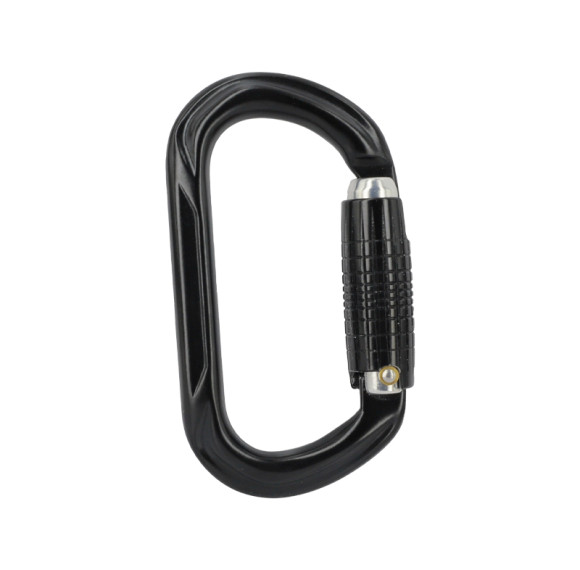 28kN High-Strength Aluminum Carabiner for Industrial Fall Protection