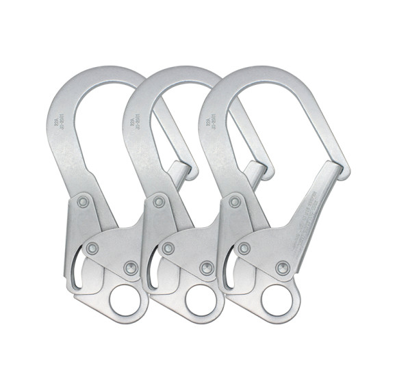16kN Heavy-Duty Steel Snap Hook for Industrial Fall Protection