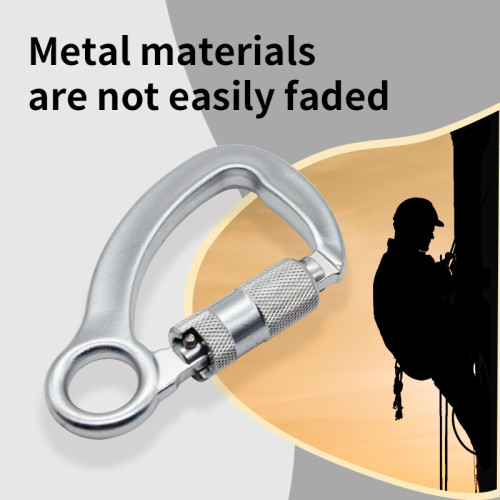 45kN High-Strength Steel Carabiner – Maximum Load Connector for Safety Systems