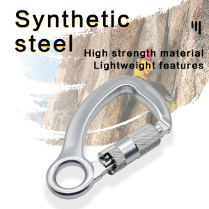 45kN High-Strength Steel Carabiner – Maximum Load Connector for Safety Systems