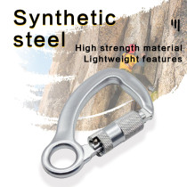 45kN High-Strength Steel Carabiner – Maximum Load Connector for Safety Systems