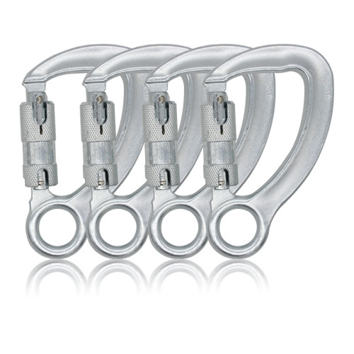 45kN High-Strength Steel Carabiner – Maximum Load Connector for Safety Systems