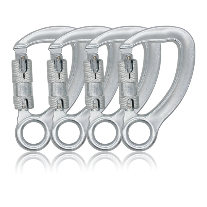 45kN High-Strength Steel Carabiner – Maximum Load Connector for Safety Systems
