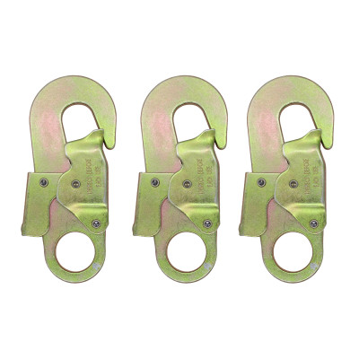 23kN Sheet steel Heat treated Snap Hook Carabiner – ANSI & CE Certified for Fall Protection
