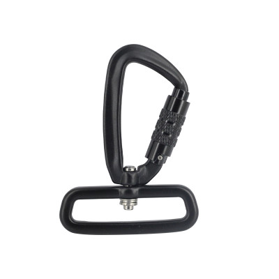4kN Aluminum Pet Leash Carabiner – Lightweight Clip for Dog Harness Accessories