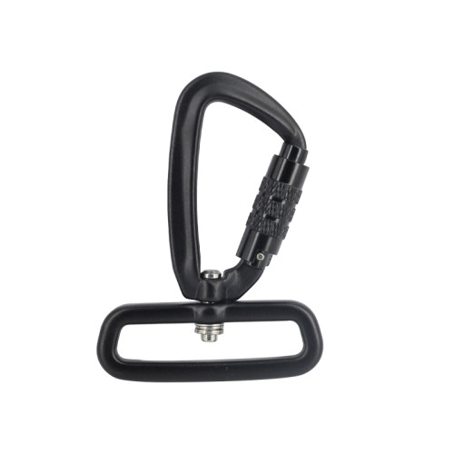 4kN Aluminum Pet Leash Carabiner – Lightweight Clip for Dog Harness Accessories