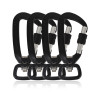 4kN Lightweight Aluminum Carabiner – Compact Gear Clip for Outdoor Accessories