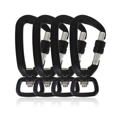 4kN Lightweight Aluminum Carabiner – Compact Gear Clip for Outdoor Accessories
