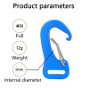 OEM 4kN Aluminum Carabiner – Custom Color & Logo Clip for Outdoor Gear Brands
