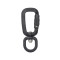 4kN Aluminum 6061 Swivel Carabiner – Lightweight Rotating Clip for Pet Leash
