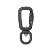 4kN Aluminum 6061 Swivel Carabiner – Lightweight Rotating Clip for Pet Leash