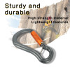 12kN Aluminum 7075 Carabiner – Lightweight Locking Clip for Outdoor Gear