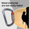 30kN Aluminum Triple-Action Twist-Lock Carabiner for Fall Protection