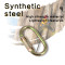23kN Heat-Treated Steel Carabiner – Heavy-Duty Connector for Fall Protection Systems