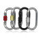 25kN Heat-Treated Stainless Steel Carabiner – Heavy-Duty Connector for Fall Protection