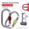 25kN Heat-Treated Stainless Steel Carabiner – Heavy-Duty Connector for Fall Protection