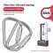 25kN Cold-Formed Steel Carabiner – Secure Locking Hook for Safety Harnesses
