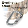 25kN Cold-Formed Steel Carabiner – Secure Locking Hook for Safety Harnesses
