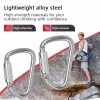 25kN Cold-Formed Steel Carabiner – Secure Locking Hook for Safety Harnesses