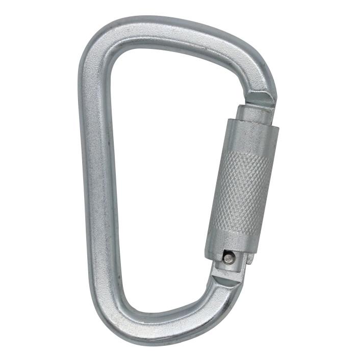 35kN Cold-Formed Steel Carabiner – Secure Locking Hook for Safety Harnesses