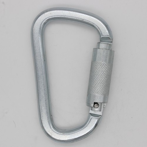 35kN Cold-Formed Steel Carabiner – Secure Locking Hook for Safety Harnesses
