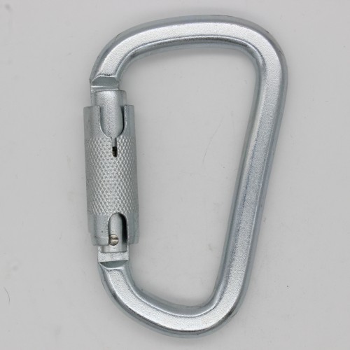 35kN Cold-Formed Steel Carabiner – Secure Locking Hook for Safety Harnesses