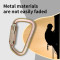 30kN Cold-Formed Steel Carabiner – Heat-Treated Connector for Fall Protection
