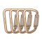 30kN Cold-Formed Steel Carabiner – Heat-Treated Connector for Fall Protection