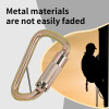 Cold-Formed 30kN Locking Carabiner for Full-Body Harness Assembly