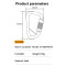 Cold-Formed 30kN Locking Carabiner for Full-Body Harness Assembly