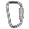 30kN D-Frame Steel Carabiner for Full-Body Harness Attachment