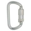 30kN D-Frame Steel Carabiner for Full-Body Harness Attachment